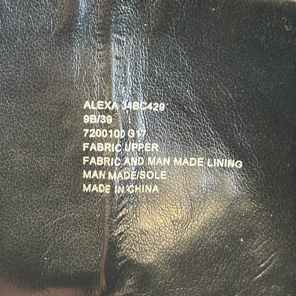 Bcbgeneration BCBG blue velvet lace up chunky heeled boots size 9 Victorian - Picture 11 of 11